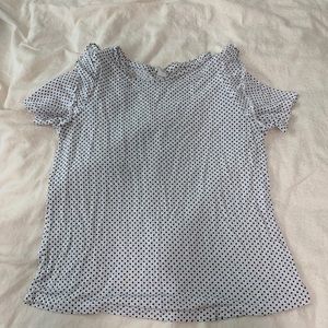 Polka dot dress shirt